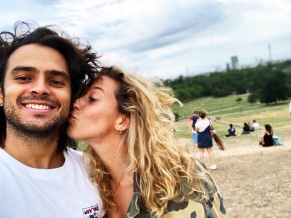 Candice Boisson et Jérémy, qui se sont rencontrés dans l'émission Koh-Lanta, photo Instagram publiée en juillet 2018.