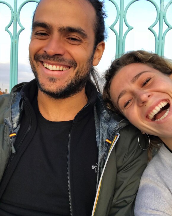 Candice Boisson et Jérémy, qui se sont rencontrés dans l'émission Koh-Lanta, au Maroc en novembre 2018, photo Instagram.