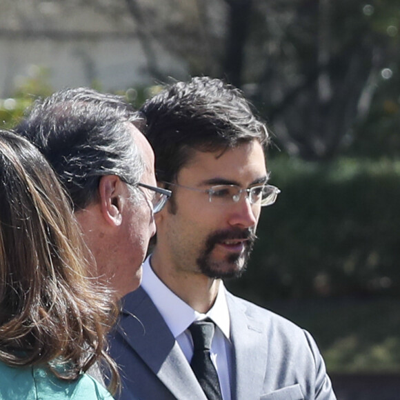 La reine Letizia et le roi Felipe VI d'Espagne avaient le 21 mars 2019 une réunion avec des experts scientifiques au palais du Pardo à Madrid sur la recherche scientifique espagnole.