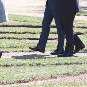 La reine Letizia et le roi Felipe VI d'Espagne avaient le 21 mars 2019 une réunion avec des experts scientifiques au palais du Pardo à Madrid sur la recherche scientifique espagnole.