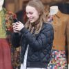 Exclusif - Lily-Rose Depp fait du shopping avec son amie à Los Angeles le 2 février, 2019