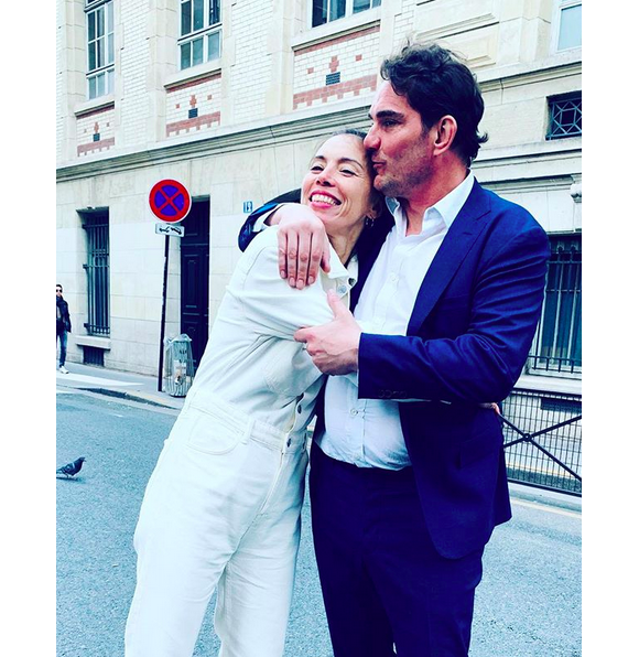 Sébastien Farran, manager de Johnny et Laeticia Hallyday, s'est marié avec Nadège Winter, le 23 mars 2019. © Instagram fabriceibz