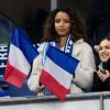 Flora Coquerel (Miss France 2014) - People assistent au match des éliminatoires de l'Euro 2020 entre la France et l'Islande au Stade de France à Saint-Denis le 25 mars 2019. La france a remporté le match sur le score de 4-0.