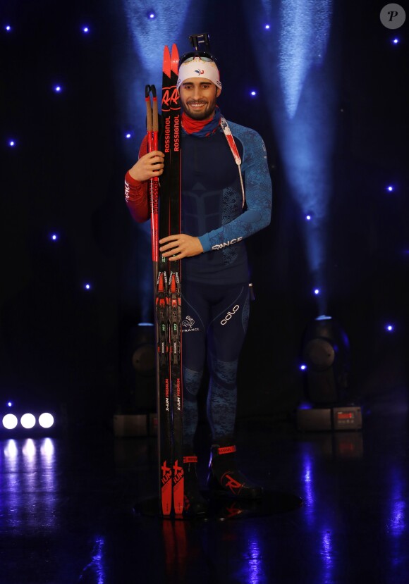 Inauguration du mannequin de cire de Martin Fourcade au Musée Grévin à Paris, le 25 mars 2019. © Marc Ausset-Lacroix/Bestimage