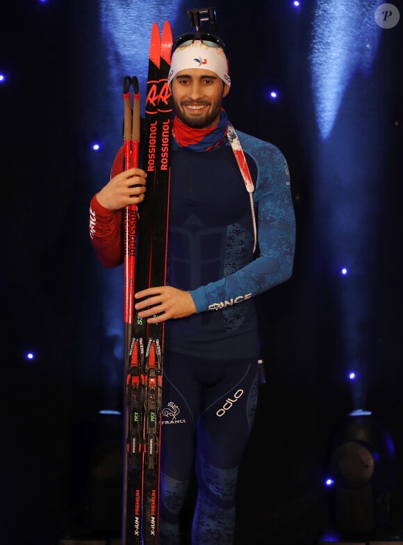 Inauguration du mannequin de cire de Martin Fourcade au Musée Grévin à Paris, le 25 mars 2019. © Marc Ausset-Lacroix/Bestimage