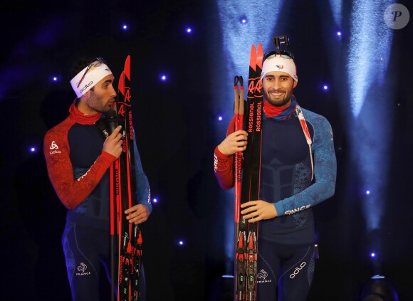 Inauguration du mannequin de cire de Martin Fourcade au Musée Grévin à Paris, le 25 mars 2019. © Marc Ausset-Lacroix/Bestimage