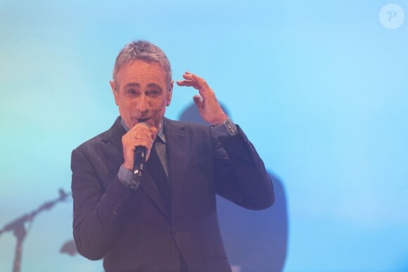Exclusif - Concert exceptionnel d'Alain Chamfort à "La Cigale" à Paris le 19 mars 2019. © Pierre Perusseau/Bestimage