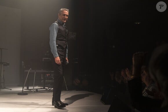Exclusif - Concert exceptionnel d'Alain Chamfort à "La Cigale" à Paris le 19 mars 2019. © Pierre Perusseau/Bestimage