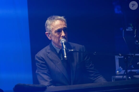 Exclusif - Concert exceptionnel d'Alain Chamfort à "La Cigale" à Paris le 19 mars 2019. © Pierre Perusseau/Bestimage