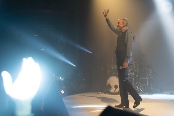Exclusif - Concert exceptionnel d'Alain Chamfort à "La Cigale" à Paris le 19 mars 2019. © Pierre Perusseau/Bestimage