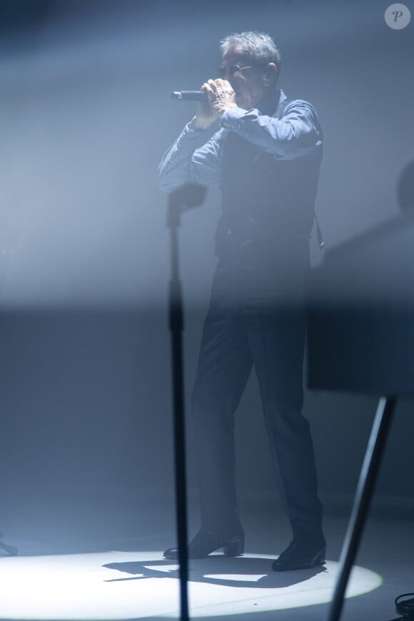 Exclusif - Concert exceptionnel d'Alain Chamfort à "La Cigale" à Paris le 19 mars 2019. © Pierre Perusseau/Bestimage