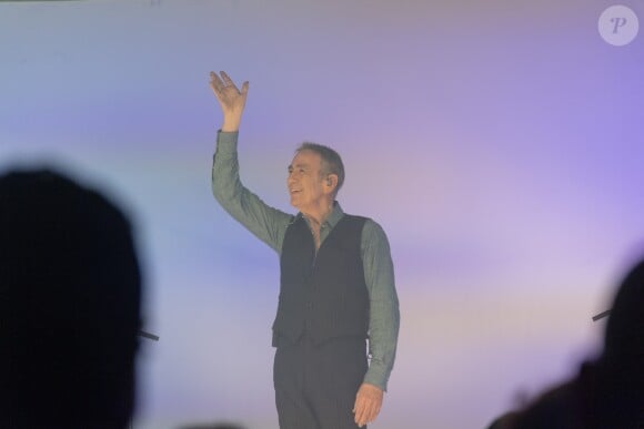 Exclusif - Concert exceptionnel d'Alain Chamfort à "La Cigale" à Paris le 19 mars 2019. © Pierre Perusseau/Bestimage