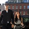 Kim Kardashian et Kris Humphries à New York le 8 octobre 2011