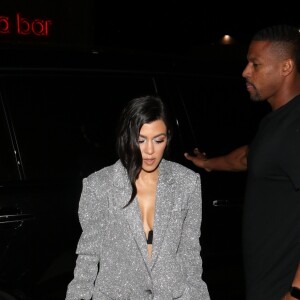 Kourtney Kardashian - Les célébrités arrivent à la soirée d'anniversaire de Diana Ross à Hollywood, le 26 mars 2019.