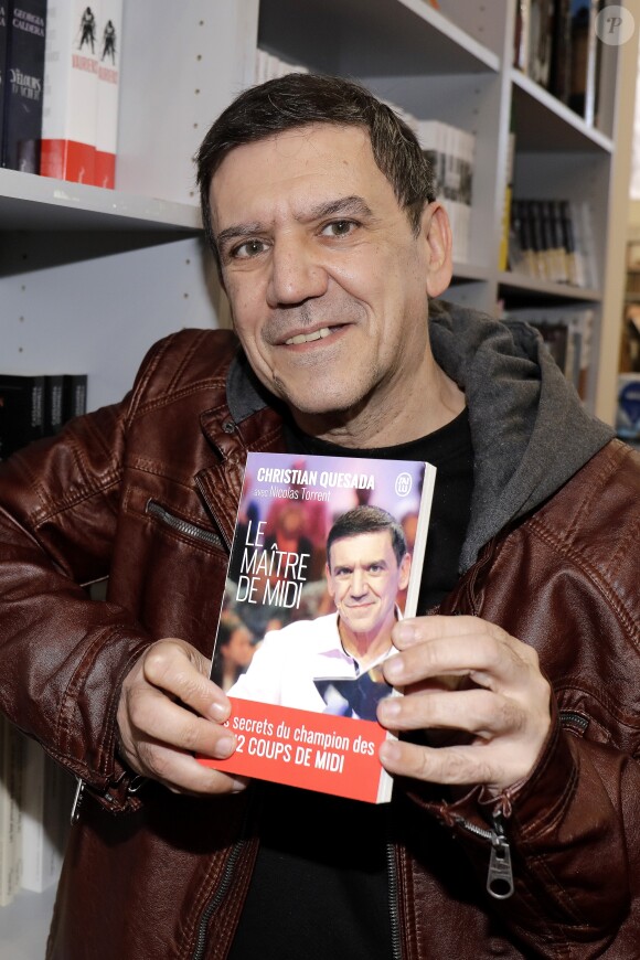 Christian Quesada - Salon du livre de Paris le 16 mars 2019. © Cédric Perrin/Bestimage