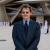 Johnny Depp - Soirée d'inauguration du Musée National du Qatar. Doha, le 27 mars 2019.