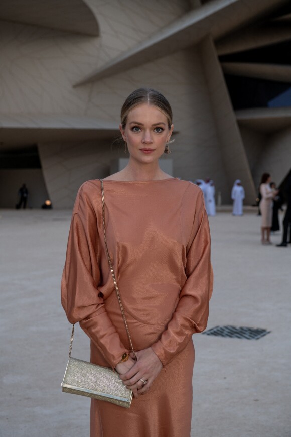 Lindsay Ellingson - Soirée d'inauguration du Musée National du Qatar. Doha, le 27 mars 2019.