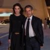 Nicolas Sarkozy et Carla Bruni-Sarkozy - Soirée d'inauguration du Musée National du Qatar. Doha, le 27 mars 2019.
