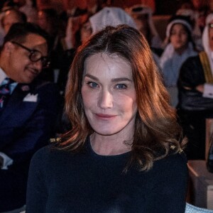 Carla Bruni-Sarkozy - Soirée d'inauguration du Musée National du Qatar. Doha, le 27 mars 2019.