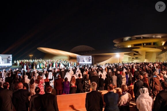 Soirée d'inauguration du Musée National du Qatar. Doha, le 27 mars 2019.