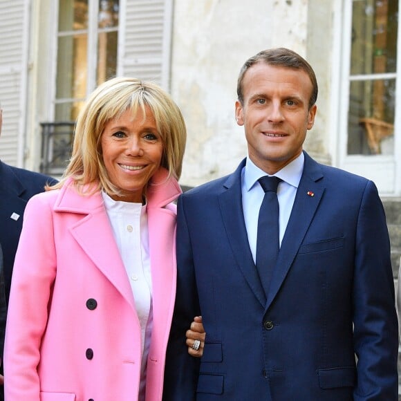 Brigitte et Emmanuel Macron lors des journée du patrimoine, le 15 septembre 2018. Ils ont 25 ans de différence d'âge.