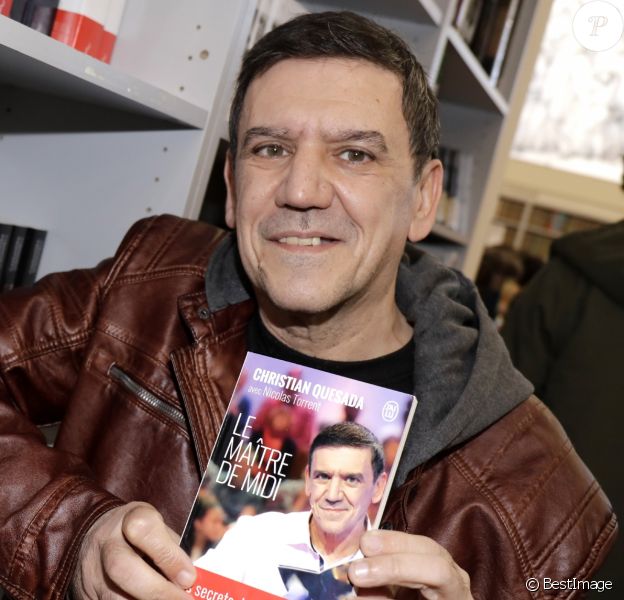 Christian Quesada - Salon du livre de Paris le 16 mars 2019. © Cédric Perrin/Bestimage