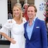 Lady Gabriella Windsor et Thomas Kingston à l'inauguration du magasin "Beulah" à Londres, le 16 mai 2018. Fiancés en août 2018, ils se marieront au printemps 2019.