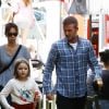 Exclusif - La famille Beckham: David, Victoria, Romeo, Cruz et Harper, se promènent dans le quartier de Bondi à Sydney, le 21 octobre 2018.