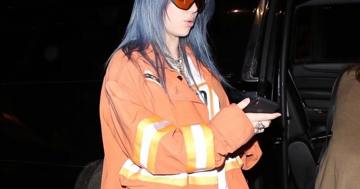 Billie Eilish à la sortie de son hôtel lors de la Fashion Wekk à New