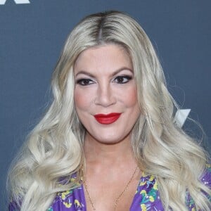 Tori Spelling au photocall du "2019 FOX Winter TCA" à Los Angeles, le 6 février 2019.