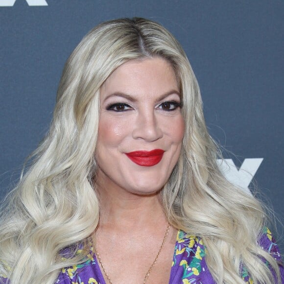 Tori Spelling au photocall du "2019 FOX Winter TCA" à Los Angeles, le 6 février 2019.