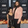 Lisa Bonet, Jason Momoa à la première de "Game of Thrones - Saison 8" au Radio City Music Hall à New York, le 3 avril 2019.