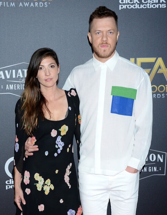 Dan Reynolds et sa femme Aja Volkman à la 22ème soirée annuelle Hollywood Film Awards à Los Angeles, le 4 novembre 2018