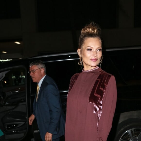 Kate Moss - People arrivent à la soirée de mariage de M. Jacobs et C. Defrancesco à New York, le 6 avril 2019.