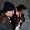 Brooklyn Beckham et sa compagne Hana Cross ont assisté à la soirée de lancement d'"A Technicolour Odyssey" par Pat McGrath à la "Brasserie of Light", au grand magasin Selfridge's. Londres, le 4 avril 2019.