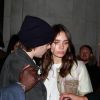 Brooklyn Beckham et sa compagne Hana Cross ont assisté à la soirée de lancement d'"A Technicolour Odyssey" par Pat McGrath à la "Brasserie of Light", au grand magasin Selfridge's. Londres, le 4 avril 2019.