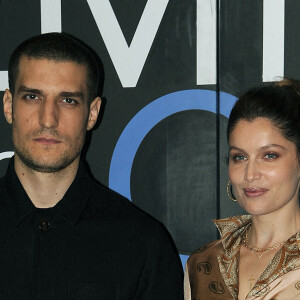 Louis Garrel et Laetitia Casta - Enregistrement de l'émission "Che Temp Che Fa" à Milan en Italie le 7 avril 2019
