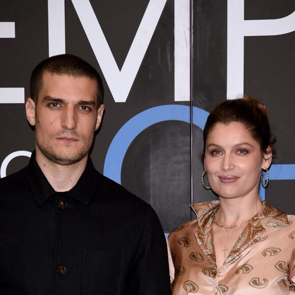 Louis Garrel et Laetitia Casta - Enregistrement de l'émission "Che Temp Che Fa" à Milan en Italie le 7 avril 2019