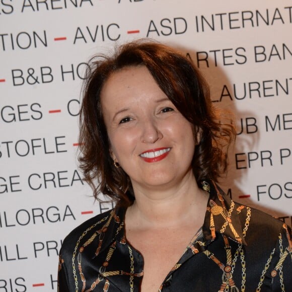 Anne Roumanoff - Photocall du déjeuner "Chinese Business Club" au Pavillon Gabriel à Paris, à l'occasion de la journée des droits des femmes. Le 8 mars 2019 © Rachid Bellak / Bestimage