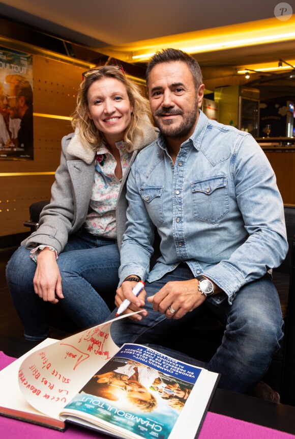 Exclusif - Alexandra Lamy et José Garcia lors de l'avant-première du film " Chamboultout " à l'UGC De Brouckère, à Bruxelles. Belgique, Bruxelles, 22 mars 2019. © Alain Rolland / Imagebuzz / Bestimage