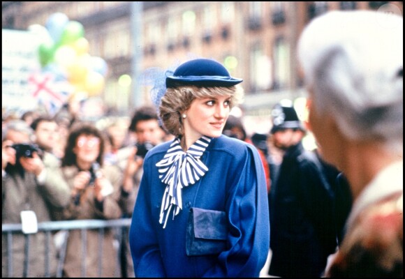 Lady Diana, le 17 mars 1984. 