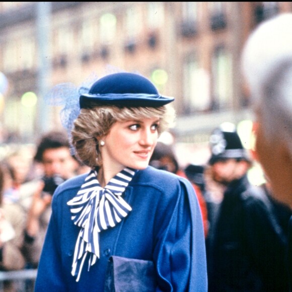 Lady Diana, le 17 mars 1984. 