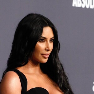 Kim Kardashian au photocall de la 21ème édition du "amfAR Gala" au profit de la recherche contre le SIDA au Cipriani Wall Street à New York. Le 6 février 2019.