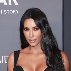 Kim Kardashian au photocall de la 21ème édition du "amfAR Gala" au profit de la recherche contre le SIDA au Cipriani Wall Street à New York, le 6 février 2019.