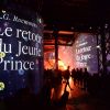 Illustrations lors de la soirée de lancement du Best-Seller "Le retour du jeune prince" d'A.G. Roemmers à l'Atelier des Lumières à Paris, France, le 10 avril 2019.© Veeren/Bestimage