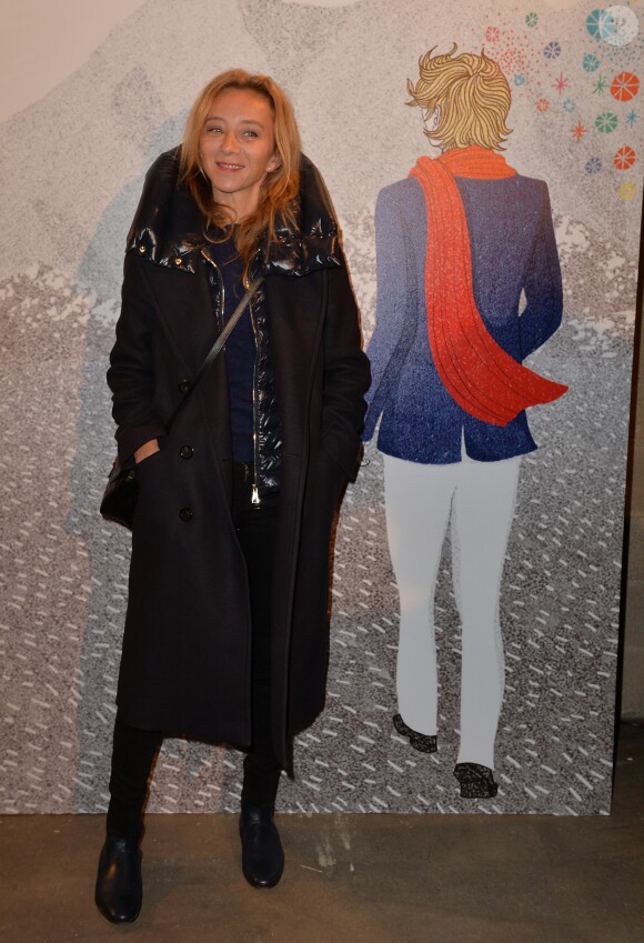 Sylvie Testud - Soirée de lancement du Best-Seller "Le retour du jeune prince" d'A.G. Roemmers à l'Atelier des Lumières à Paris, France, le 10 avril 2019.© Veeren/Bestimage