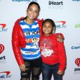 Christina Milian et sa fille Violet Madison Nash à la soirée 102.7 KIIS FM's Jingle Ball 2018 à Inglewood, le 30 novembre 2018.