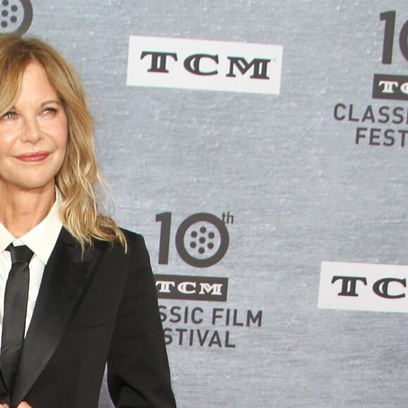 Meg Ryan au photocall de la projection spéciale pour les 30 ans du film "Quand Harry rencontre Sally" lors du 10ème festival TCM Classic Film à Los Angeles, le 11 avril 2019.