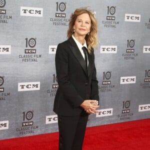 Meg Ryan au photocall de la projection spéciale pour les 30 ans du film "Quand Harry rencontre Sally" lors du 10ème festival TCM Classic Film à Los Angeles, le 11 avril 2019.