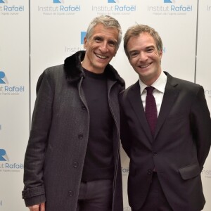 Exclusif - Nagui et Jonathan Lambert - 2ème Gala caritatif de l'Institut Rafaël "Maison de l'après Cancer" au Pavillon d'Armenonville à Paris le 4 avril 2019. © Erez Lichtfeld/Bestimage